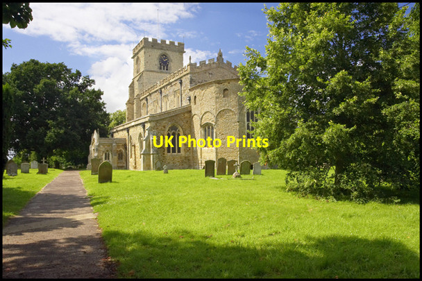 Photo 6"x4" All Saints Church, Wing Wing\/SP8822 c2008