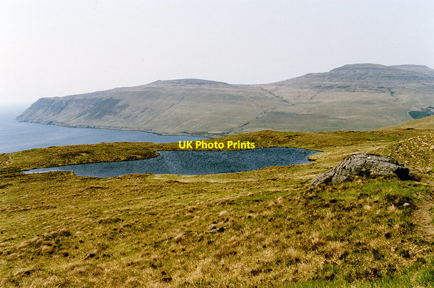 Photo 6"x4" Lochan below Coire Laggan Bualintur c1992