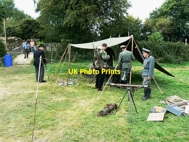 Photo 6"x4" Wartime Weekend 2009 (4), Blunsdon Station Hayes Knoll c2009