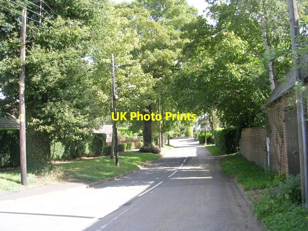 Photo 6"x4" Church Lane - Bell Lane Moulton\/TF3024 c2009