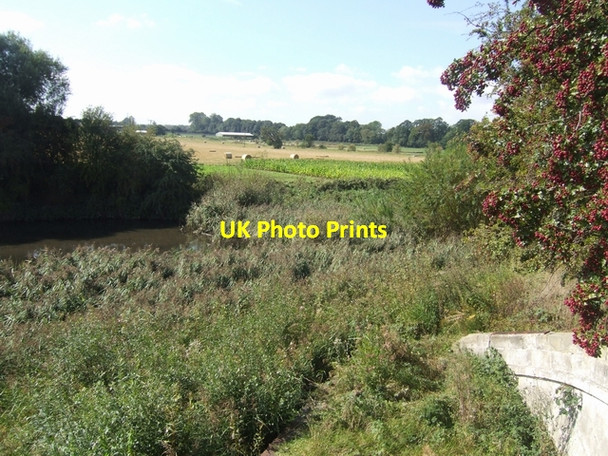 Photo 6"x4" Newport Branch Canal at Wappenshall Junction Eyton upon the Weald Moors c2009
