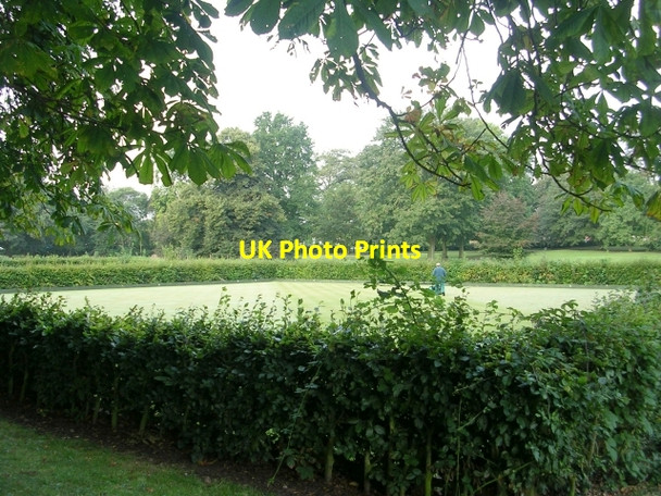 Photo 6"x4" Bowling Green - Baysgarth Park Barton-Upon-Humber c2009