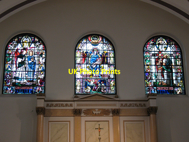 Photo 6"x4" St Peter's Walworth: east window Bermondsey c2009