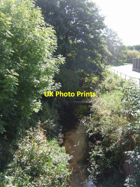 Photo 6"x4" River Trent downstream of Milton Milton\/SJ9050 c2009