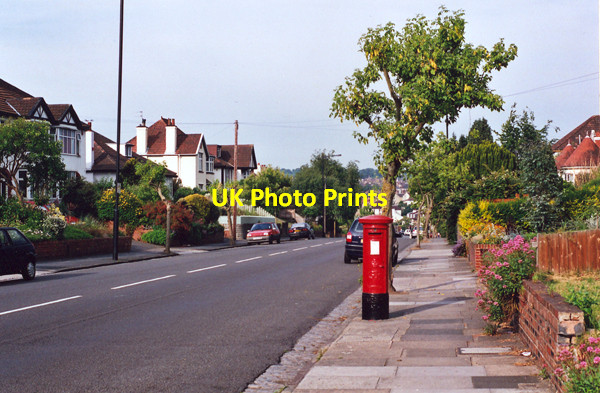 Photo 6"x4" Kellaway Avenue, looking south west Bristol c2005