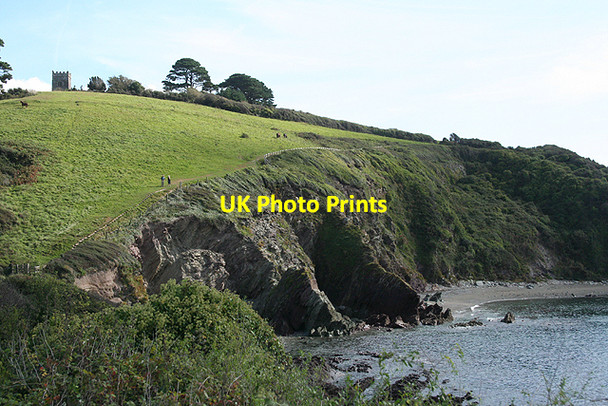 Photo 6"x4" Lansallos: by Talland Bay Porthallow\/SX2251 c2009