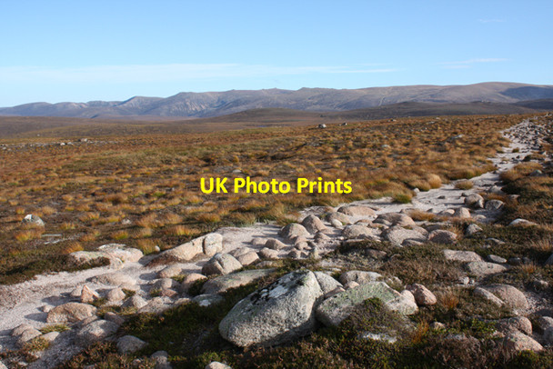 Photo 6"x4" Lairig an Laoigh path An Lurg c2009