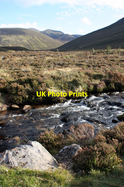 Photo 6"x4" River Nethy Allt Fionna Choire c2009