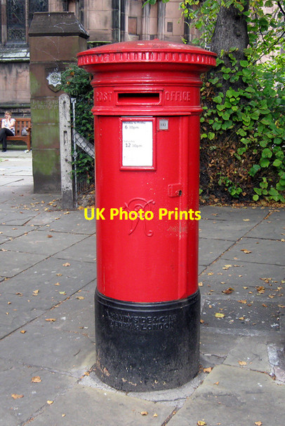 Photo 6"x4" Victorian Post Box,  Chester Chester c2009