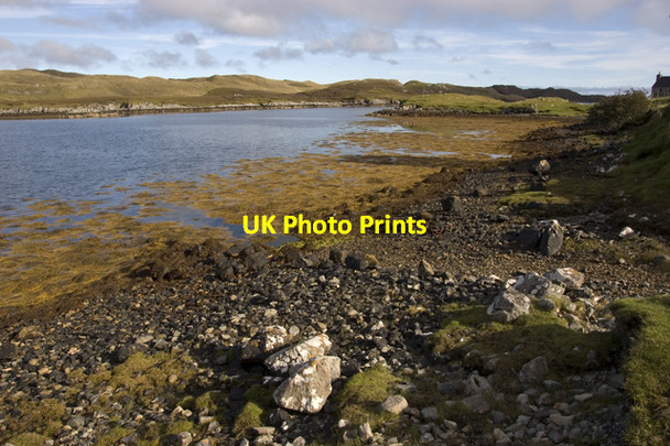 Photo 6"x4" Shoreline at Orasaigh Leumrabhagh c2009