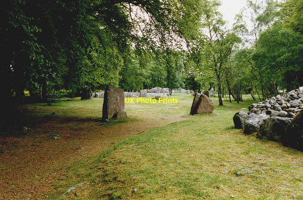 Photo 6"x4" Standing stones at Balnuaran (Clava) Cairns Leanach\/NH7544 c1995