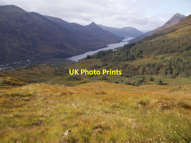 Photo 6"x4" View from track to Loch Eilde Mor Kinlochmore c2009