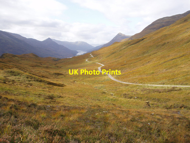 Photo 6"x4" Track from Mamore Lodge to Loch Eilde Mor Kinlochmore c2009