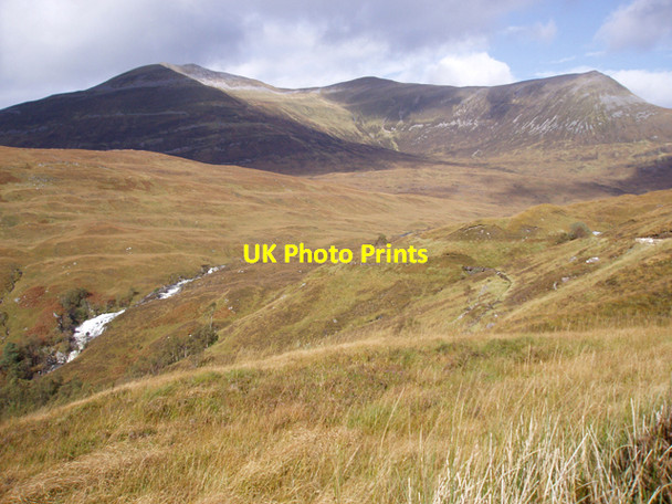 Photo 6"x4" Moorland beside Allt na h-Eilde Kinlochmore c2009