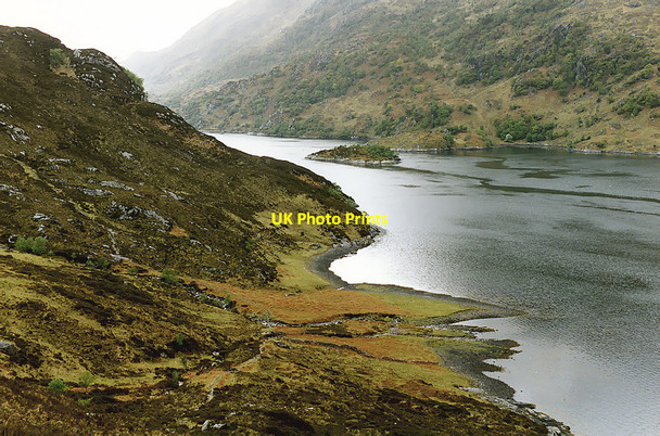 Photo 6"x4" View towards the Camus B\u00c3\u00a0n Kinloch Hourn c1996