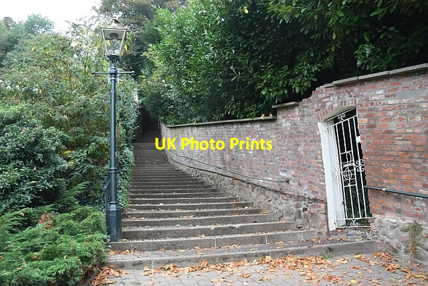 Photo 6"x4" The 99 Steps, Great Malvern Great Malvern c2009