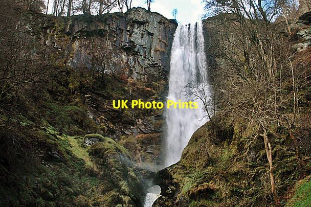 Photo 6"x4" Pistyll Rhaeadr in full flow Llangynog\/SJ0526 c2007