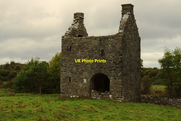 Photo 6"x4" Castles of Connacht: Fiddaun, Galway (6) Tubber c2009