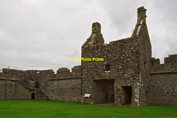 Photo 6"x4" Castles of Connacht: Pallas, Galway (2) Tynagh c2009
