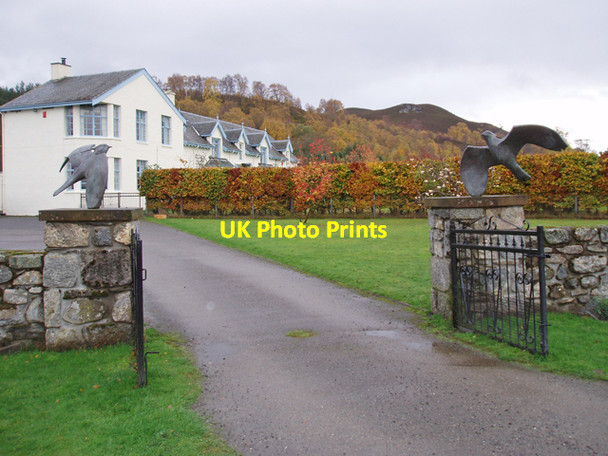 Photo 6"x4" Entrance, Phones Lodge Etteridge c2009