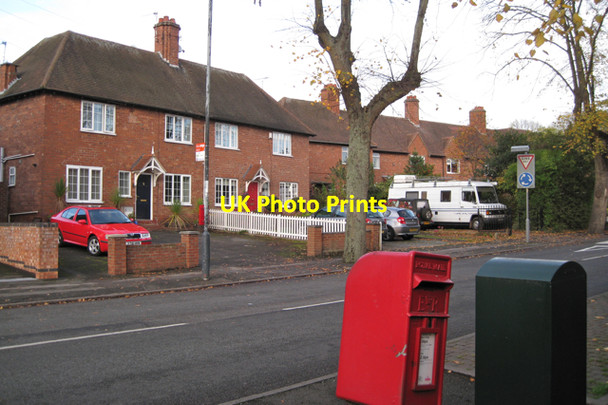Photo 6"x4" Leicester Street and postbox Royal Leamington Spa c2009