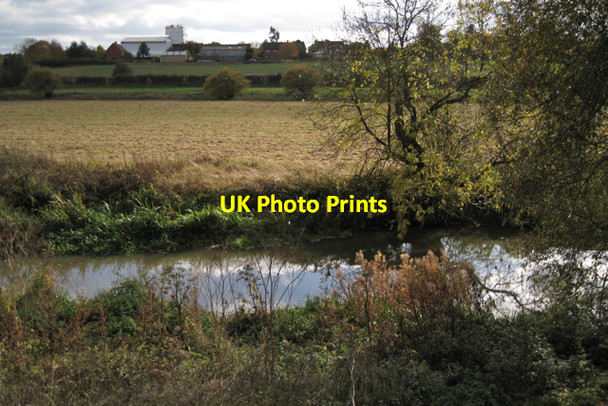 Photo 6"x4" The banks of the Leam Radford Semele c2009