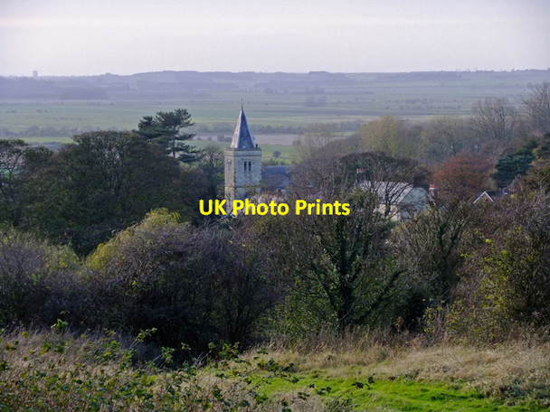 Photo 6"x4" Worlaby Church seen from Wold Road Worlaby\/TA0113 c2009