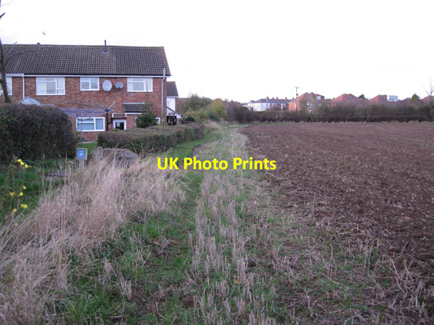 Photo 6"x4" End of Oakridge Road, Lillington Royal Leamington Spa c2009