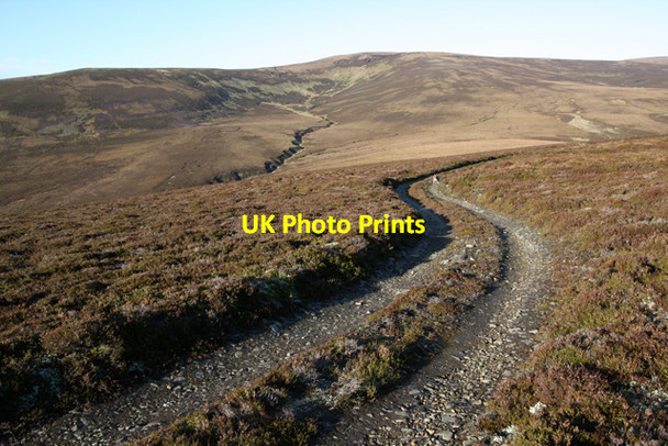 Photo 6"x4" Track on Cairn Vachich Corgarff c2009