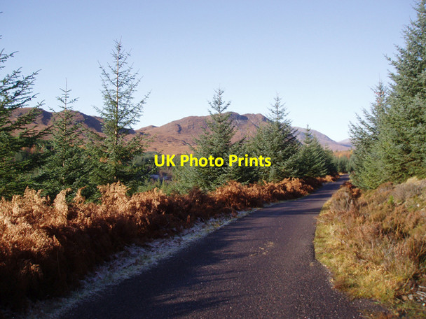 Photo 6"x4" The road to Loch Fannich Grudie\/NH3062 c2009