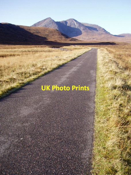 Photo 6"x4" Road to Loch Fannich Grudie\/NH3062 c2009
