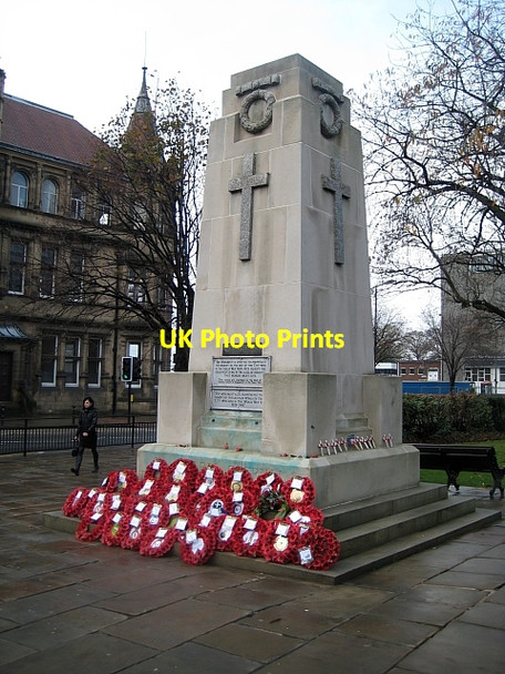 Photo 6"x4" Wakefield Cenotaph Wakefield\/SE3320 c2009