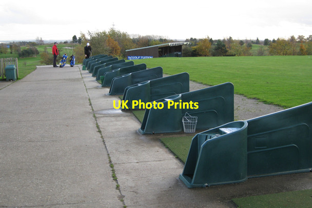 Photo 6"x4" Golf driving range, The Warwickshire Guy's Cliffe c2009