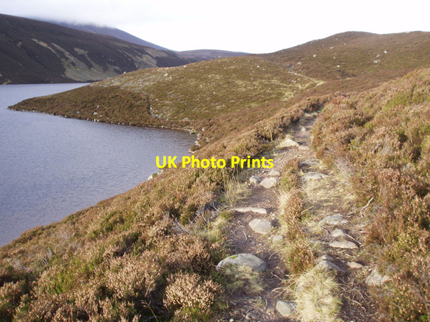 Photo 6"x4" Footpath beside Loch Builg Loch Builg c2009