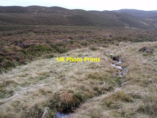 Photo 6"x4" Moorland below Tom a' Chuir Tom a' Chuir c2009