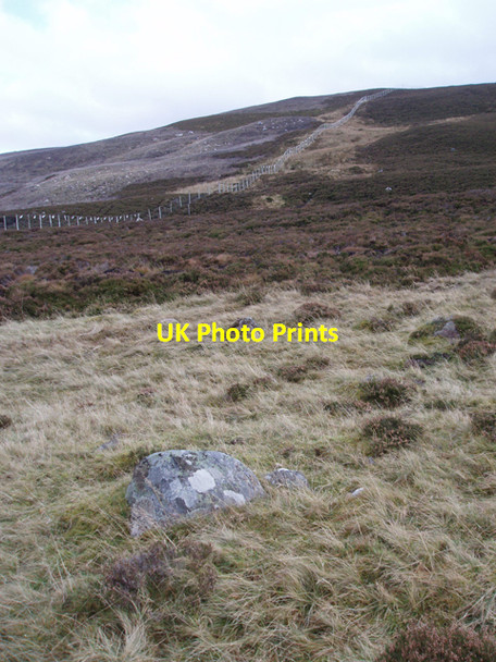Photo 6"x4" Fence on Tom a' Chuir Tom a' Chuir c2009