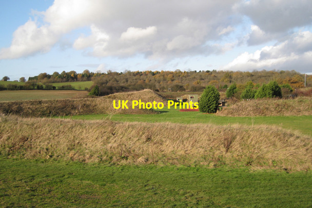 Photo 6"x4" Area for clay pigeon shooting, Wedgnock Warwick c2009