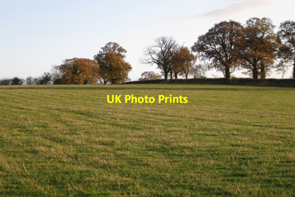 Photo 6"x4" Lane by a field east of Bulloak Farm Waste Green c2009