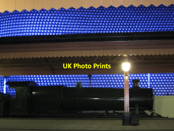 Photo 6"x4" Moor Street station and Selfridges B5, 10:08pm Birmingham c2009