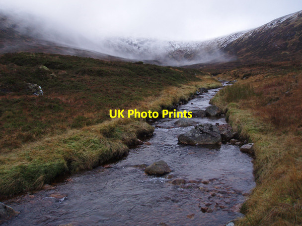 Photo 6"x4" Allt Coir' a' Bhric Beag Allt a' Chamabhreac c2009