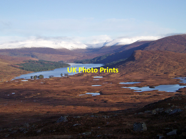 Photo 6"x4" View from Sron an Lagain Ghairbh Allt Coire a' Bhric Beag c2009