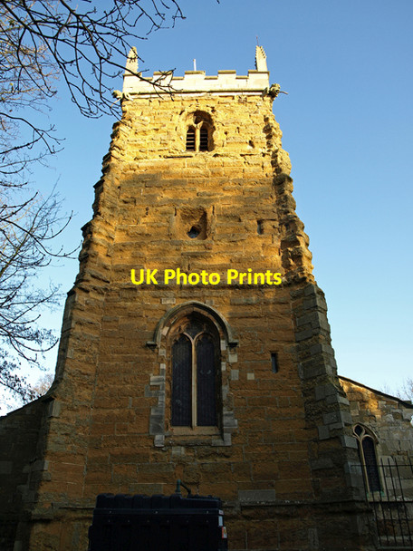 Photo 6"x4" Church Tower, St. Andrew's, Wootton Wootton\/TA0816 c2009
