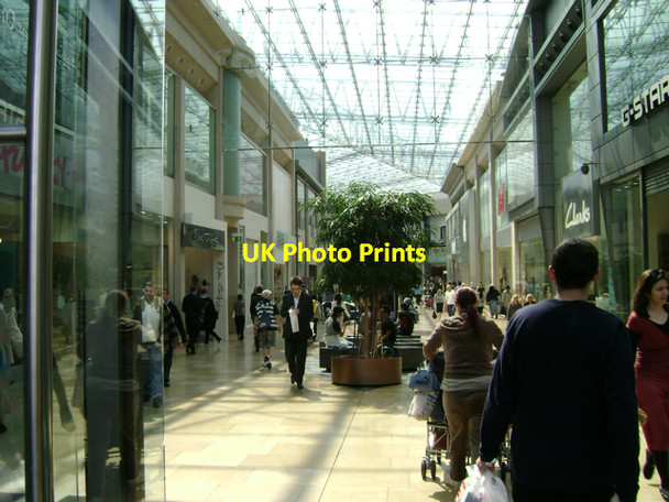 Photo 6"x4" Entering the Bullring West, upper level Birmingham c2009