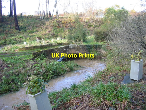 Photo 6"x4" Howick Burn and bridge Howick\/NU2517 c2009
