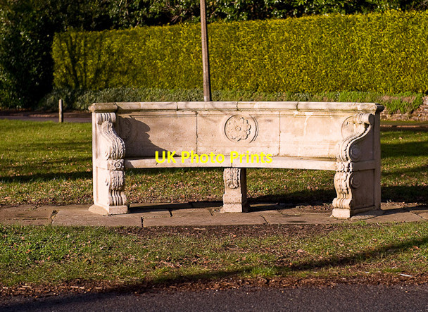 Photo 6"x4" Seat on Church Green, Elstead Elstead c2009