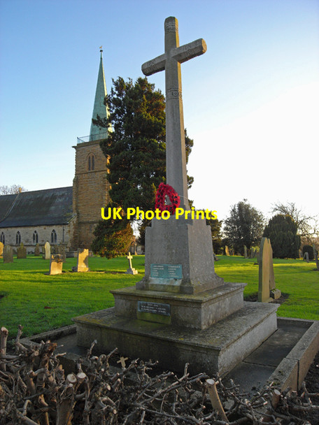 Photo 6"x4" Kirmington War Memorial Kirmington c2009