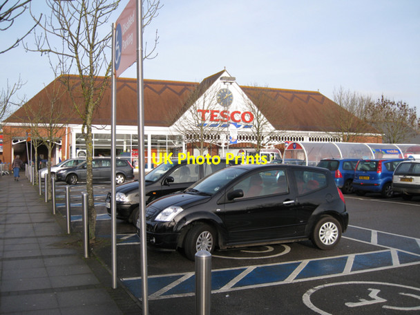 Photo 6"x4" Tesco store and car park, Clevedon Clevedon c2009