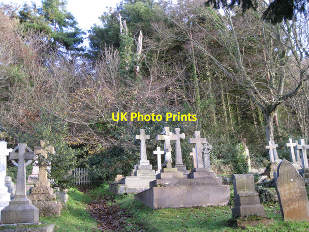 Photo 6"x4" Churchyard of St Mary's, Cofton Cofton c2009