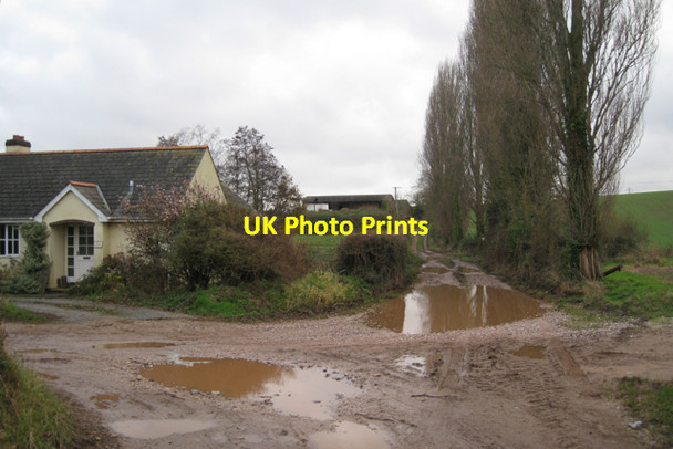 Photo 6"x4" Mowlish Barn Cofton c2009