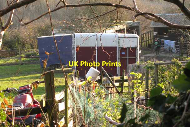 Photo 6"x4" Horseboxes and looseboxes by Lindridge Hill Kingsteignton c2009